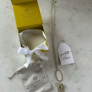 Kendra Scott Gold Necklace with Tassel